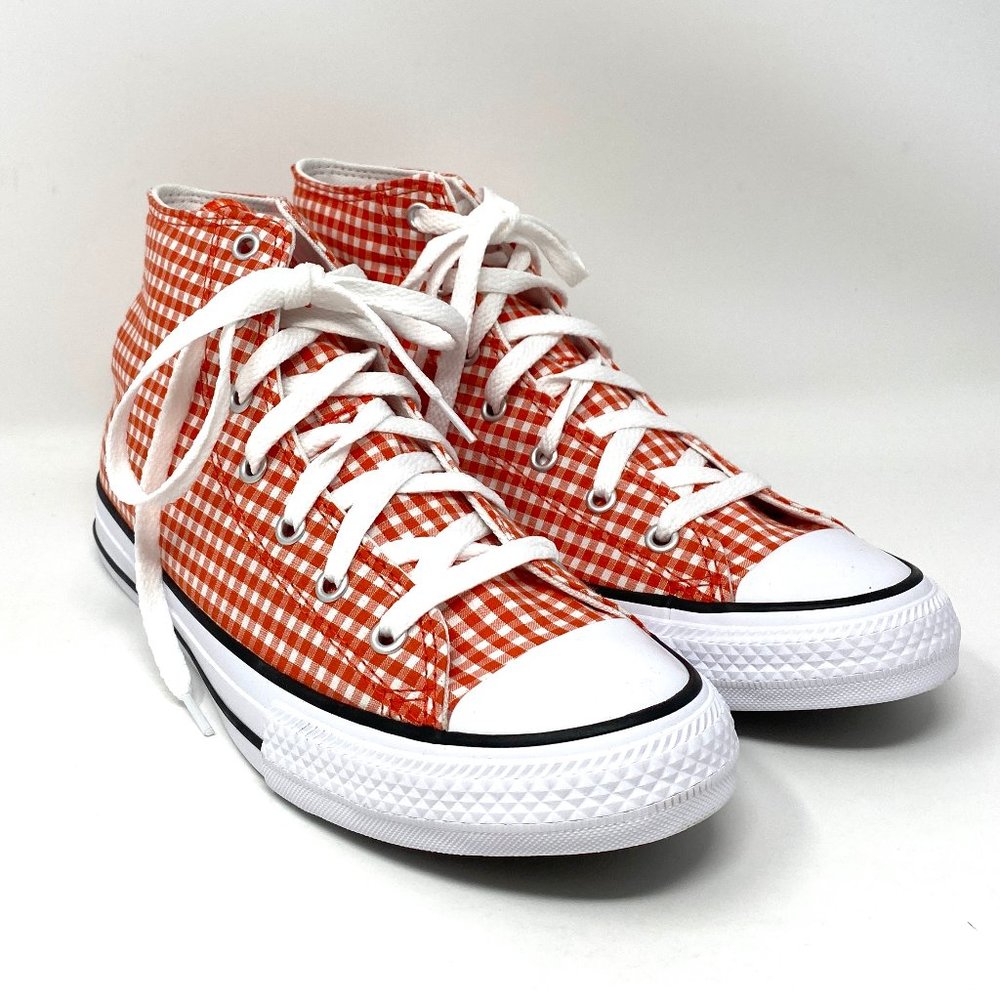 Converse CTAS High Top Sneaker Red White Canvas W - Picture 8 of 11